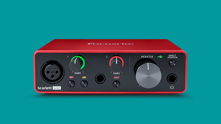 Focusrite Scarlett Solo 3rd Gen オーディオインターフェイス | sport